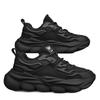 Black New Autumn Mesh Work Labor Insurance Shoes Platform Sports Dad Shoes