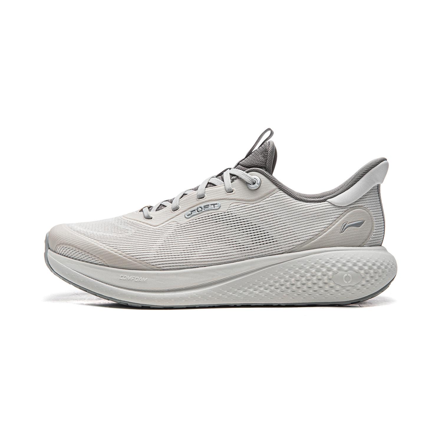 Li-Ning Soft Go 3 V2 Comfortable Fashion Sports Low-Top Casual Shoes Men sneakers Light-Smoke-Gray AGLW027-5 39⅔