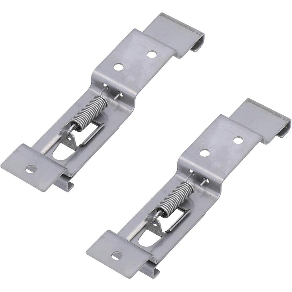 Trailer Number Plate Clips/Holder Spring Loaded Stainless Steel Pair TR112