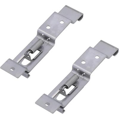 Trailer Number Plate Clips/Holder Spring Loaded Stainless Steel Pair TR112