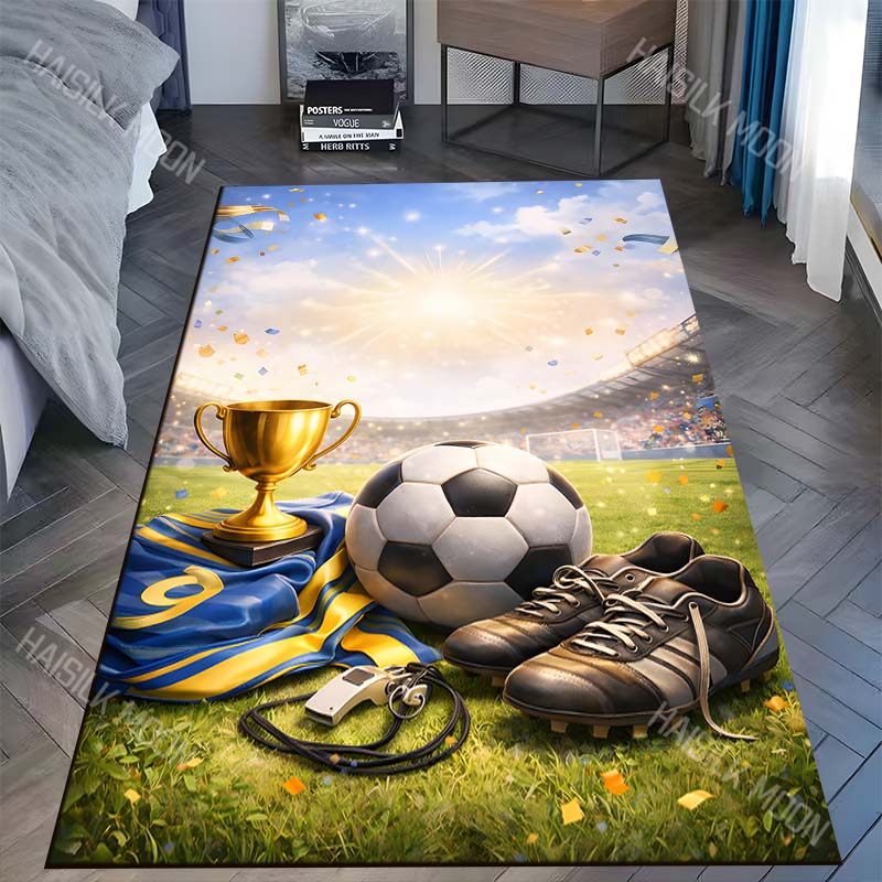 Starry sky dreamy clouds lion cub Carpet for Living Room Bedroom Sofa Home Decor Rus Non-slip Floor Mat Luxury Gift 40x60cm