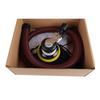 Air Powered 5 Inch Sander with Dust Collection Outlet, Metal Body Sanding Tool for Furniture Refinishing, Garage Sanding, and Finish Work