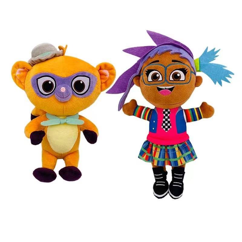 Gabi Vivo Plush Toys Cartoon Monkey Stuffed Doll Plushies Andrs Marta Sandoval Rosa Kinkajou Pillow Kids Birthday Xmas Gifts