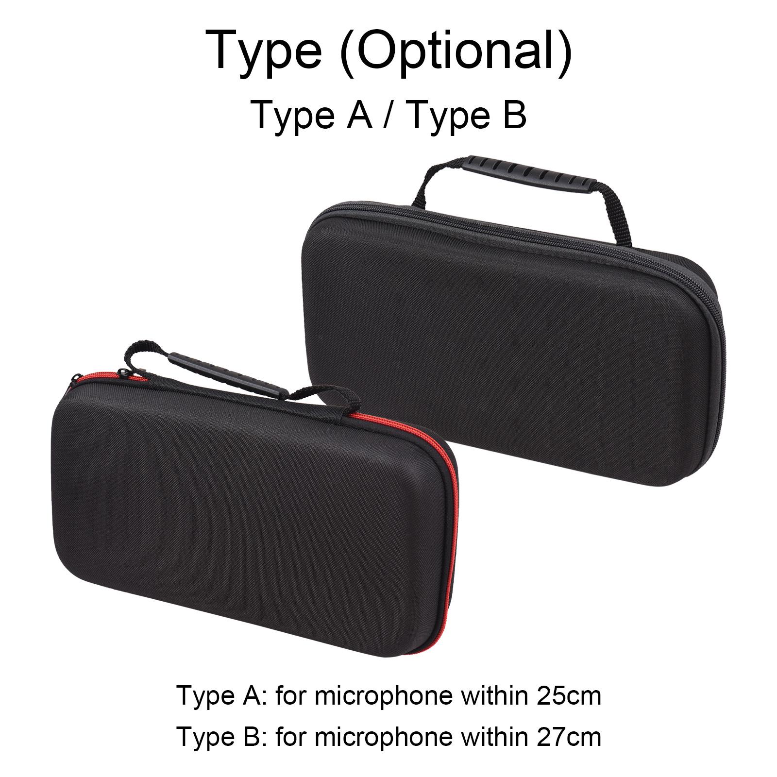 Étui De Transport Pour 2 Microphones à Main - Tissu Oxford, Rembourré, Dimensions 29x15x7 Cm - Noir - 9