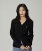 Iter Open Collar Cardigan_Black