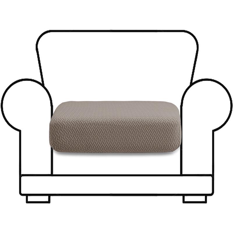 Verdickter All-Inclusive Universeller Sofabezug T-förmige Gitter-Kissenbezug für alle Jahreszeiten