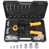 Justech Hand Riveter Rivet Blind Rivet Rivet Rivet Compatible with and M12 Includes 100 Rivet Nuts Set, Tool, Nuts, Gun, Tool, M3, M4, M5, M6, M8,