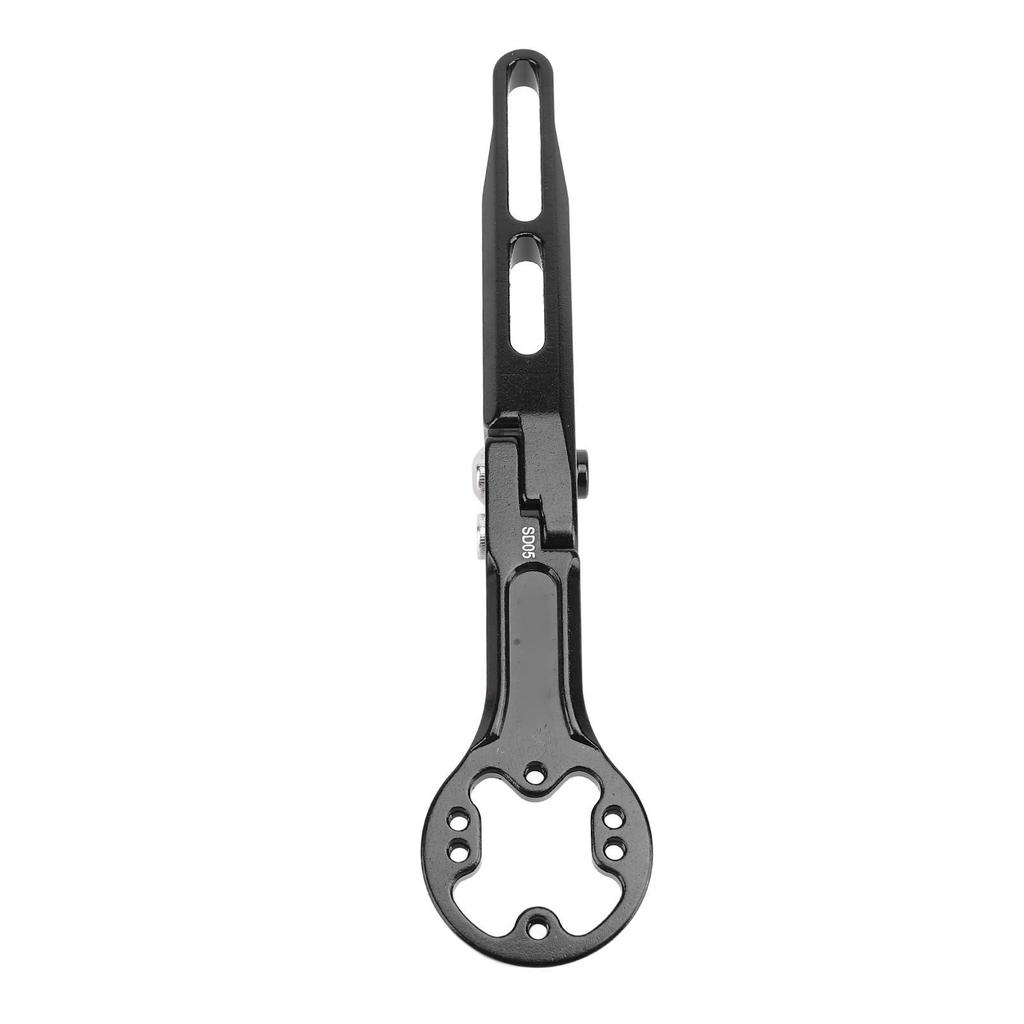 Cycling Computer Mount Aluminium Alloy Integrated Shock Proof Weather Proof Extended Computer Bracket for Action Camera