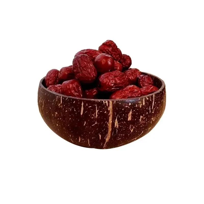 Handgefertigtes Salat-Joghurt-Reis-Schüssel-Besteck Kokosnuss-Holzlöffel Personalisiertes Küchenbesteck Kokosnuss-Schüssel Küchenbesteck