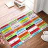 Cartoon Doctors Nurse Door Floor Bath Mats Anti-Slip Indoor Nursing Medical Pattern Doormat Garden Entrance Rug Carpet Footpad