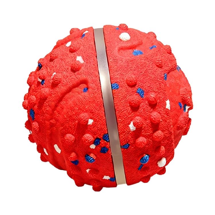 

Continuous Fun Pet Ball With Small 155g Frame And uncertain Movement To Keep animals Busy For Long periods красный
