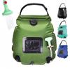 BEPAN 20L Portable Outdoor Solar Shower Bag Camping Hanging Water Heater Bag Beach Hiking Travel Lightweight Leak Proof Multi Purpose