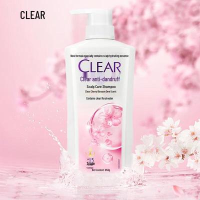 Clear Cherry Blossom Dew Scalp Care Shampoo