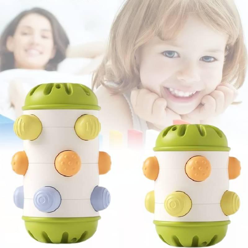 Engaging Early Development Baby Toy Fun Push Rolling Drum Educational Rattle