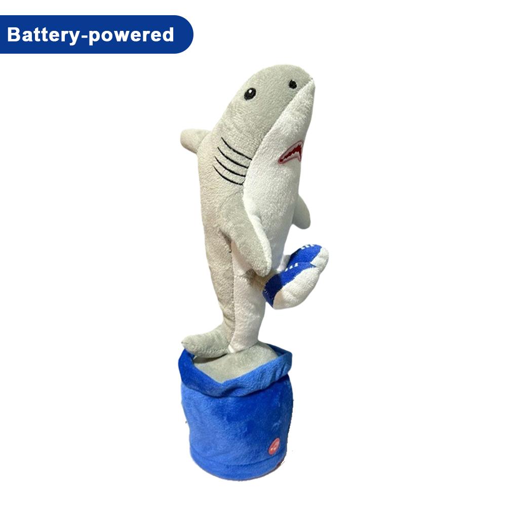 

Soft Overseas Tung Tung Sahur Society Teaches for Dancing Singing Learning Tongue Shine with Electric Dolls Battery