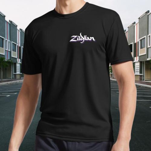 

Zildjian Logo Background Pocket Logo Active T-Shirt Funny Size S to 5XL 4XL