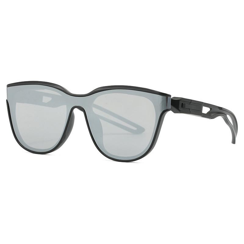 Square Fashion Sunglasses Men Women Outdoor Driving Bicycle Road Windproof Goggles Hiking Camping Travelling Classic Shades