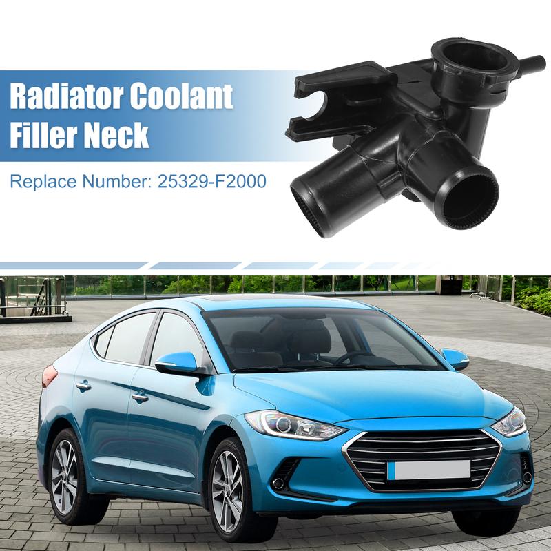 X Autohaux No.25329F2000 Engine Radiator Coolant Filler Neck for Hyundai Elantra for Kia
