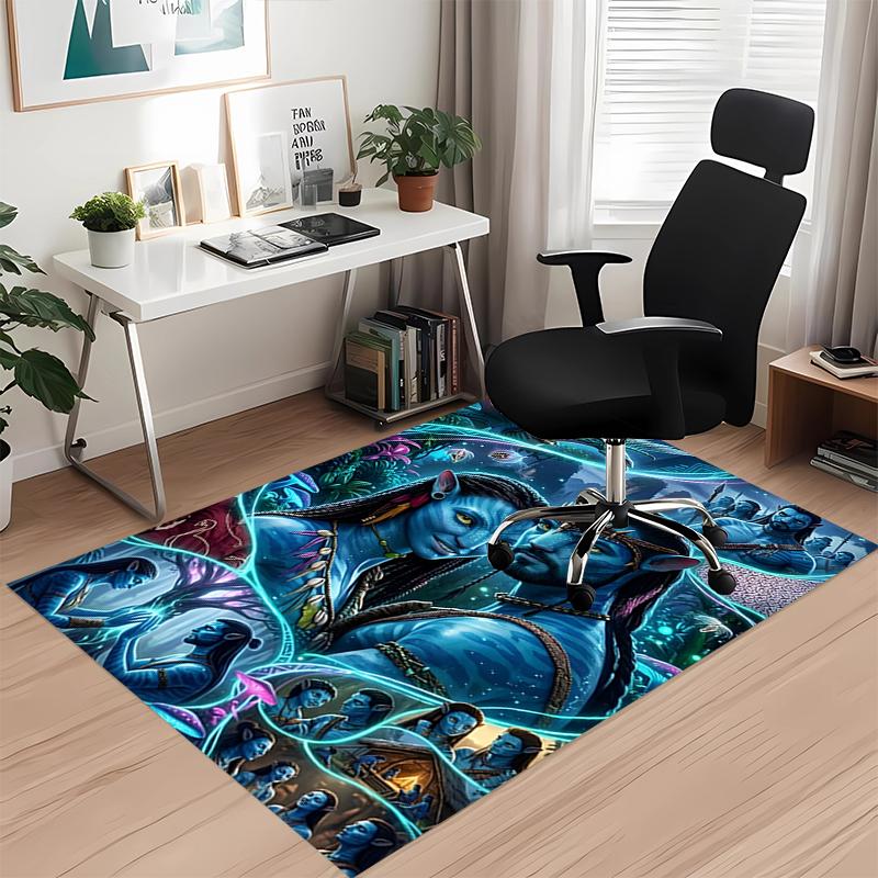 Avatar Printed Carpetrugfor Office Chair Living Room Bedroom Kitchen Room Decor Gifts
