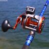 Trolling Fishing Reel 7BB Metal Sea Fishing Baitcasting Reel Depth Counter Round Fishing Reel