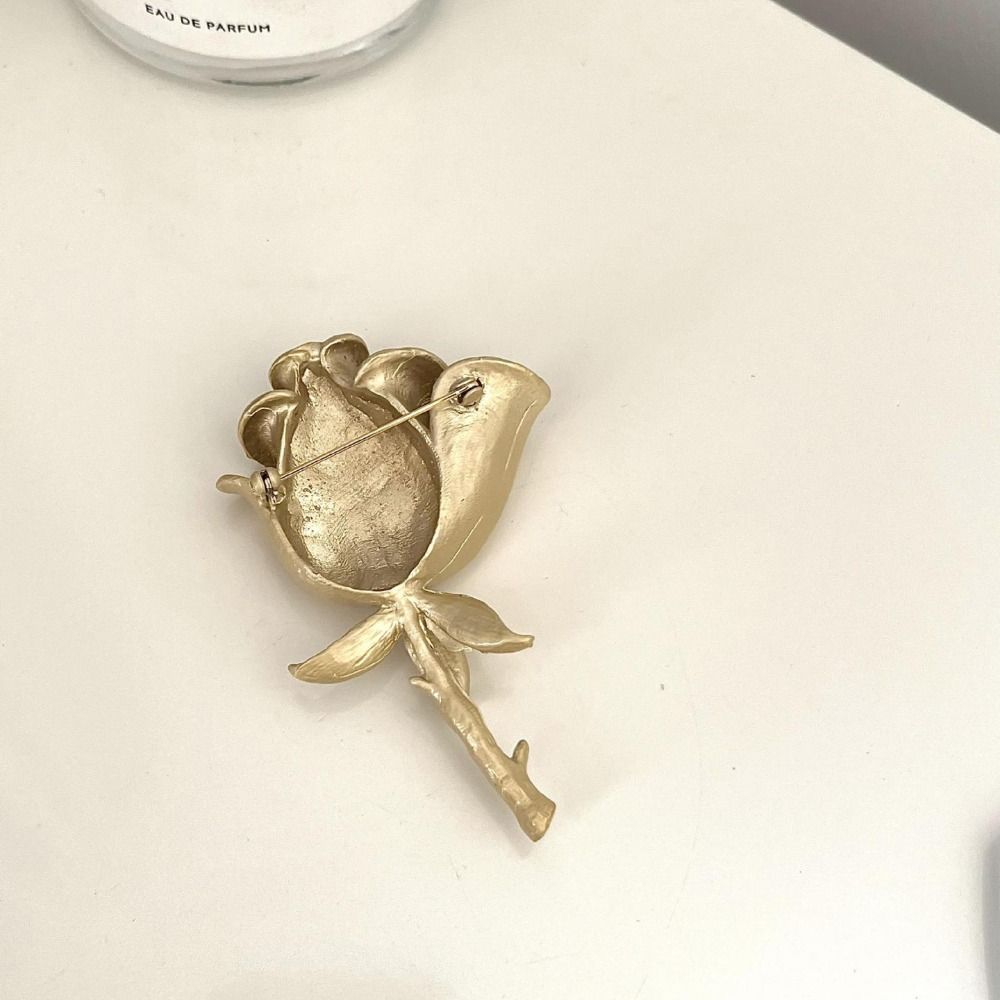 Cheongsam Accessories Matter Rose Brooches Collar Pin Banquet Clothes Pin  Decoration