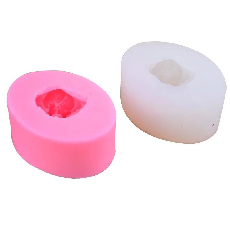 3D Rose Flower  Silicone Soap Mold for Making Fondant  DIY Handmade Cake Decorating Moulds Silicone Mold Tools