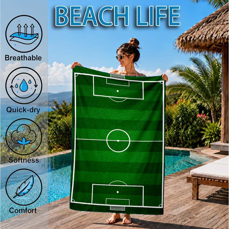 Basketball On Fire And Ice Beach Towel, Microfiber Beach Towel, Perfect For Pool, Beach, Travel, Home Decor Beach Party Fan Gifts