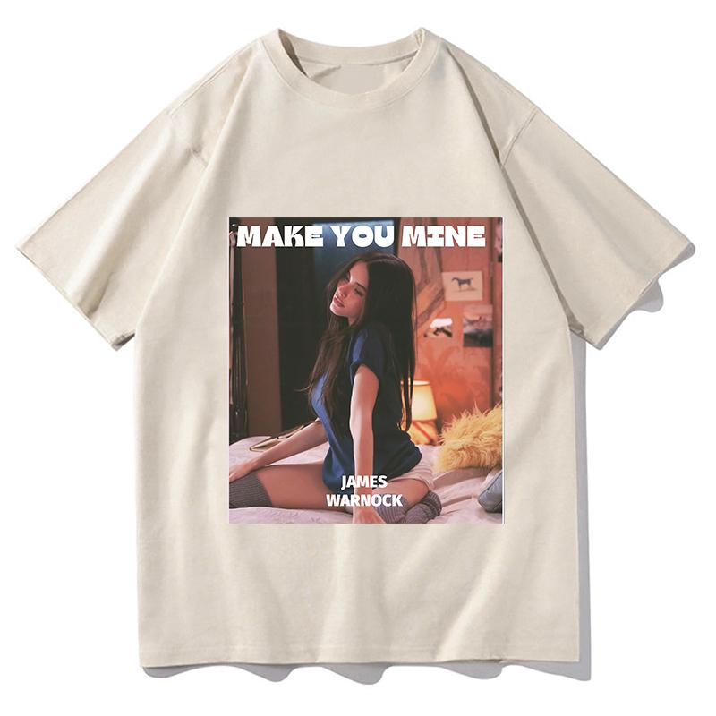 Madison Beer Make You Mine TShirt Trendy Unisex Classic Clothing Aesthetic Fashion Graphic Summer High Quality Tops Fan Gifts