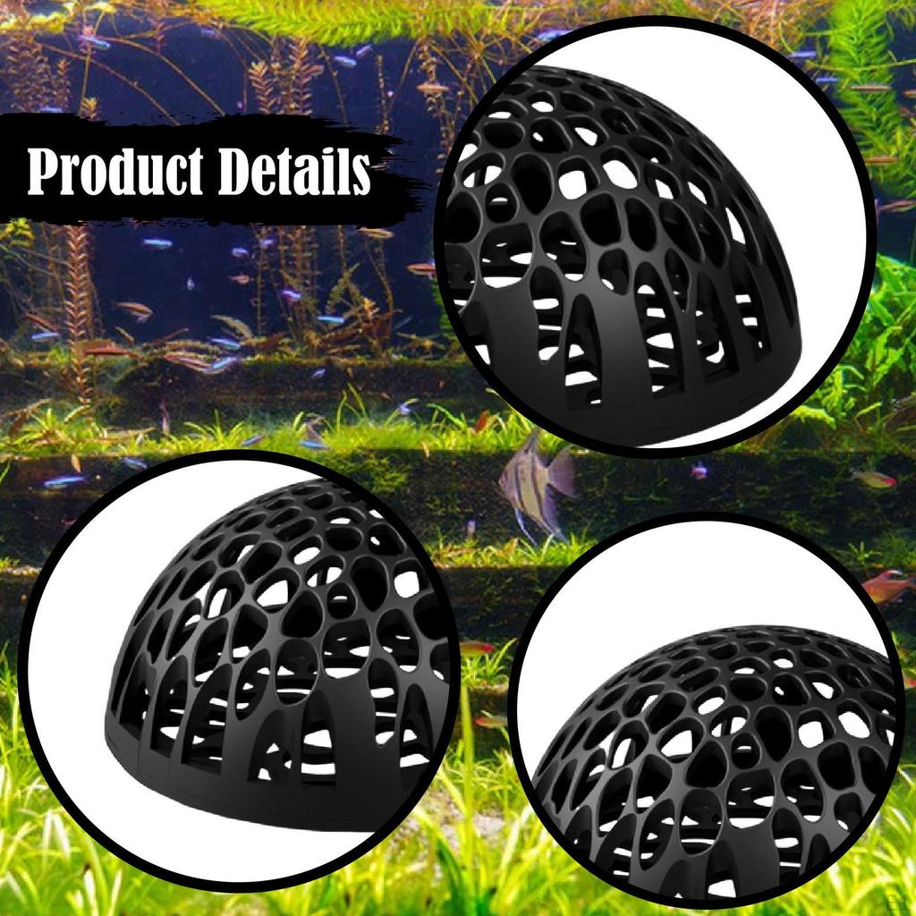 4 Pack Aquarium Hideouts, Hideaway, Decorations, Breeding Supplies, And Cichlid Shelter
