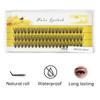 New 20D L Curl Eyelash Cluster Russia 3D Natural Individual False Eyelashes 1 Box/60 Bunches Mink Lashes Extension Makeup Tools