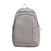 Schoolbag Korean version of the new simple style casual backpack solid color versatile travel backpack trendy fashion commuter backpack women