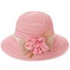 Ladies' Sun Hat, Outdoor Flower Sun Hat, Seaside Beach Basin Hat