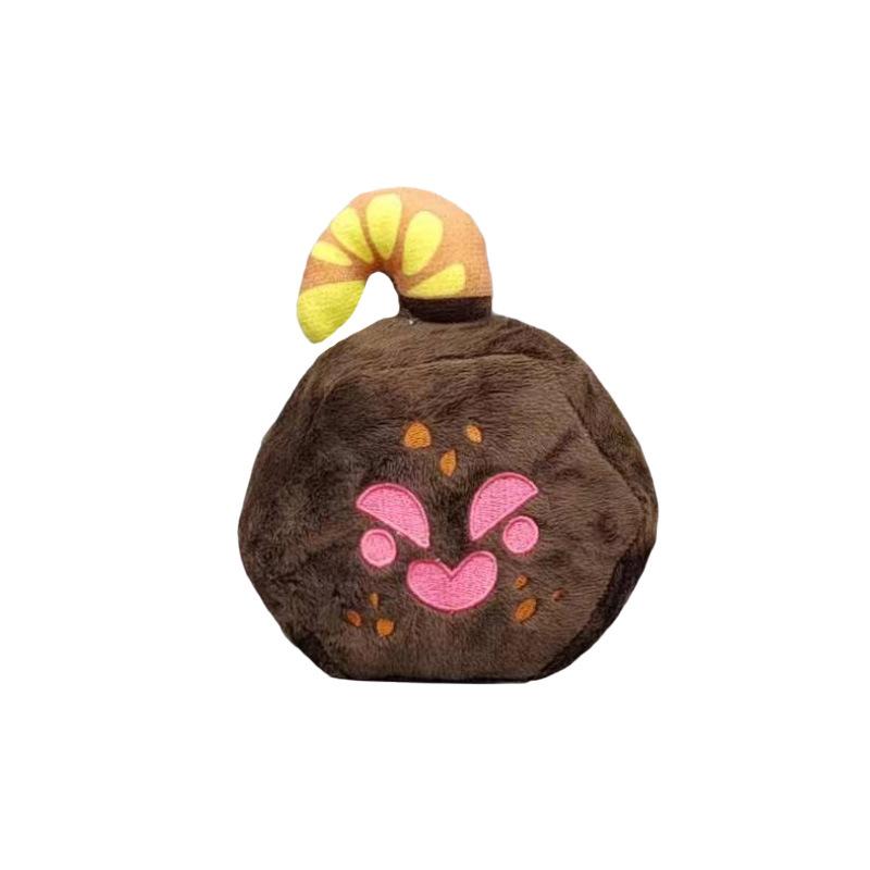 Blox Fruits Anime Game Plush Toy Fruit Leopard Pattern Box Plushies Toy 11-15cm Soft Stuffed Fruits Toy Christmas Present For Kids