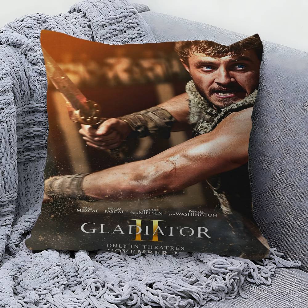 Gladiator Classic Movie Maple Design Cushion Cover Happy Autumn Harvest decor Holiday Decorati Pillow Cover