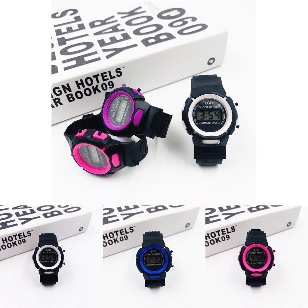 High-quality Children's Electronic Watch With Colorful Circular Design Suitable For Boys And Girls
