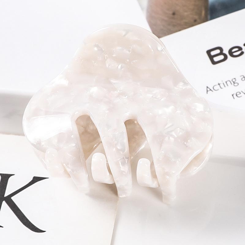 Korean-Style Temperament Square Acetate Hair Clip for Women - Large Ponytail Accessory