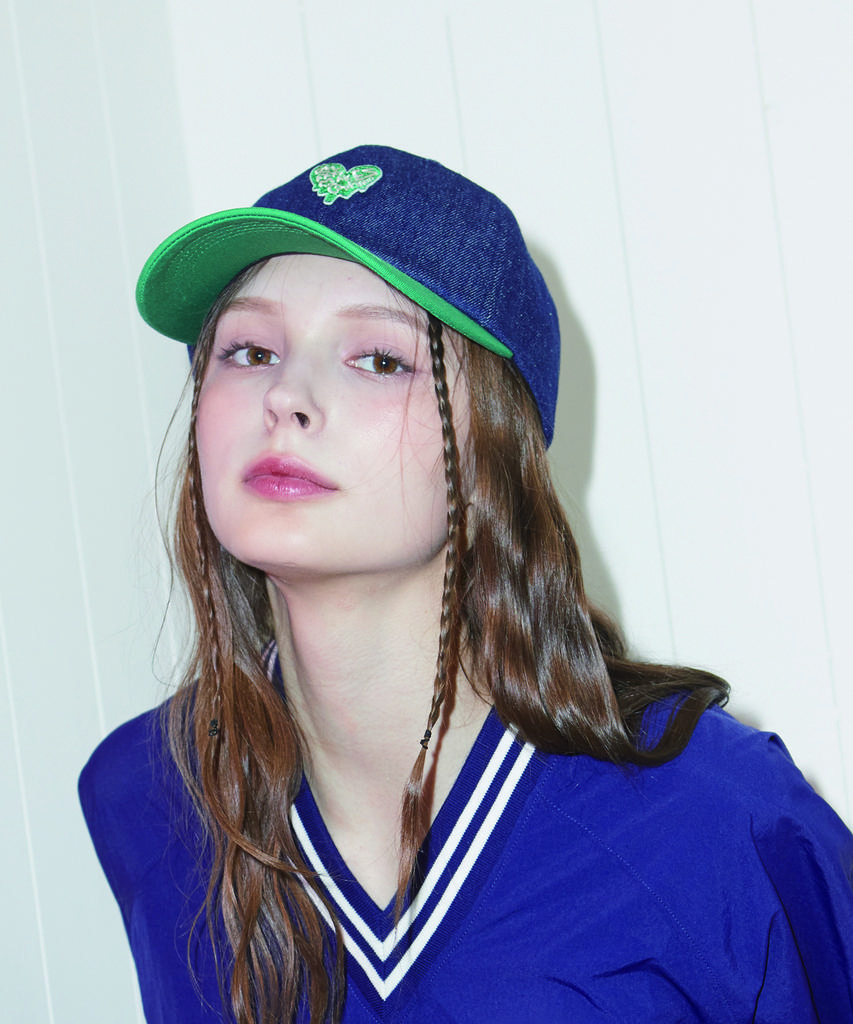 RXMC Melting Heart Two-Tone Ball Cap_Blue