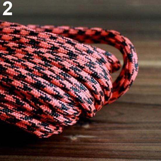 31m 7 Strands Cord Lanyard Rope Outdoor Climbing Camping Survival Equipment