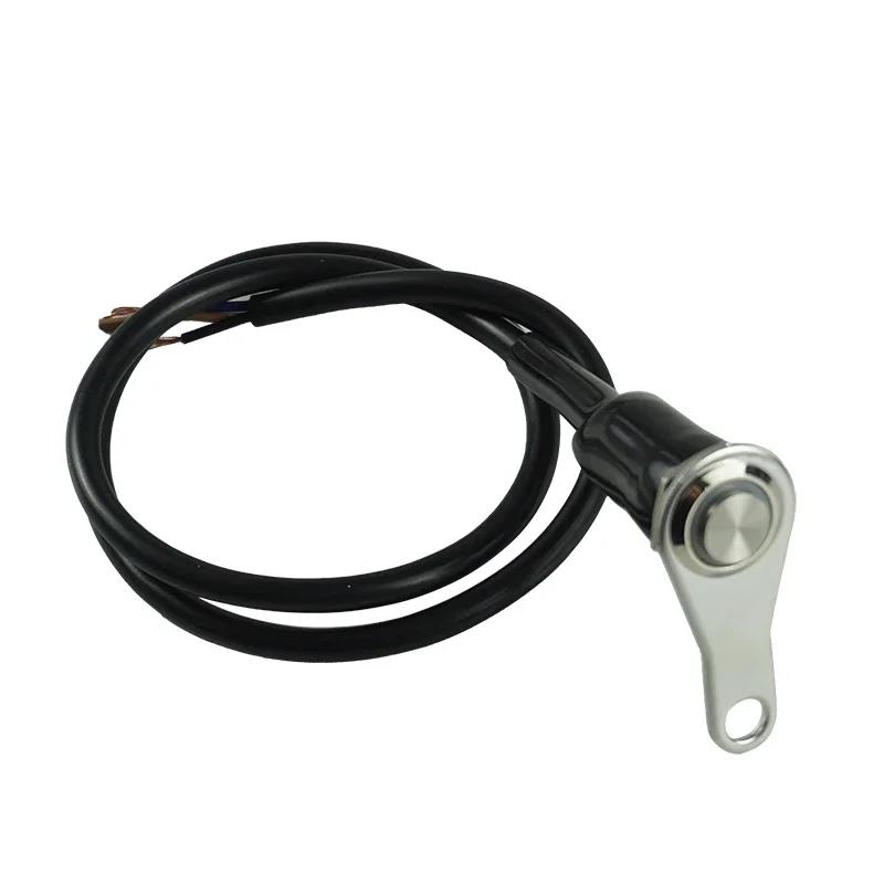Stainless Steel LED Motorcycle Switch ON-OFF Handlebar Adjustable Mount Waterproof DC12V Headlight Fog Light Horn Start Kill