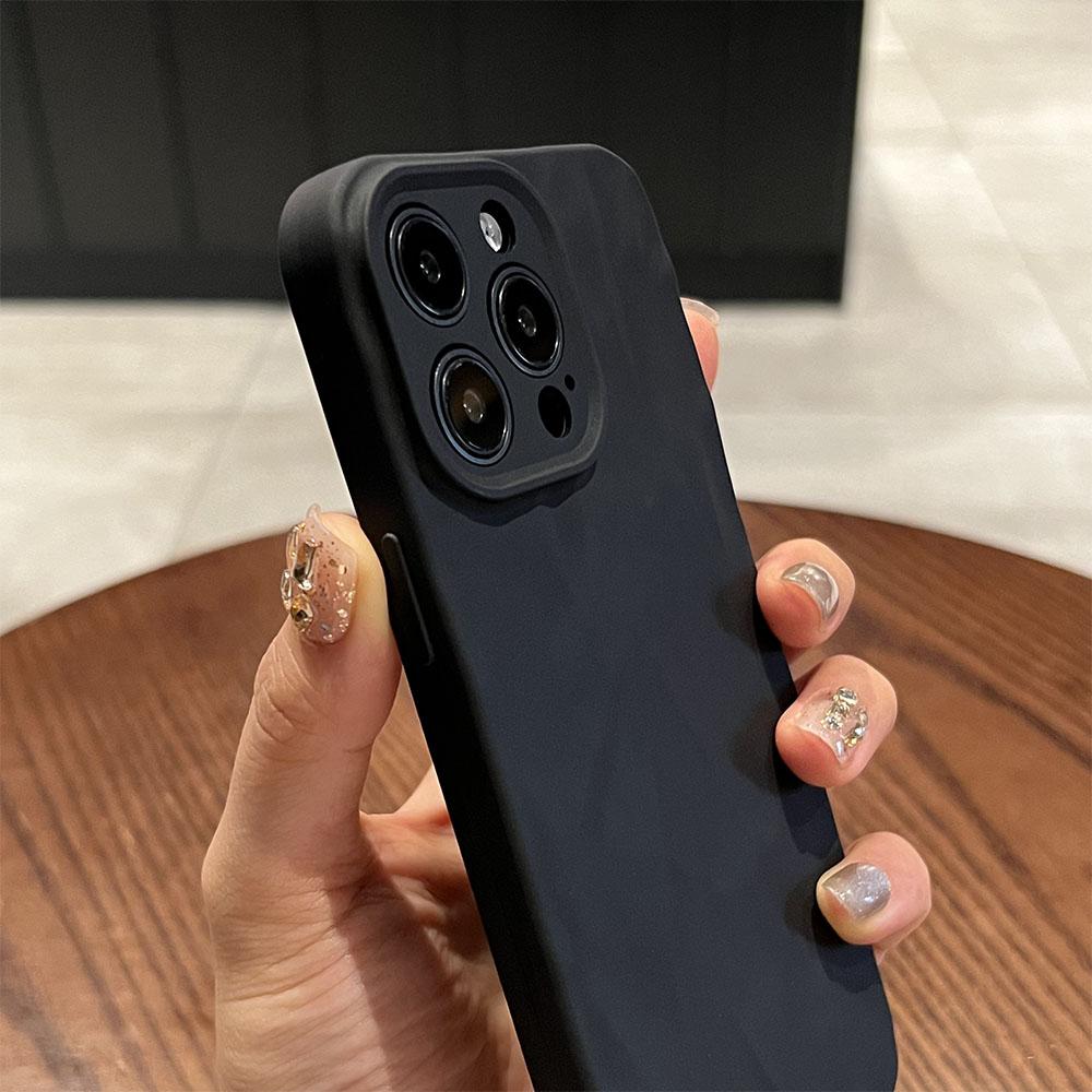 Měkký skládací vzor pouzdro na telefon pro iPhone 11 12 13 14 15 Pro Max X Xs XR Max Plus Candy Bumper silikonový kryt