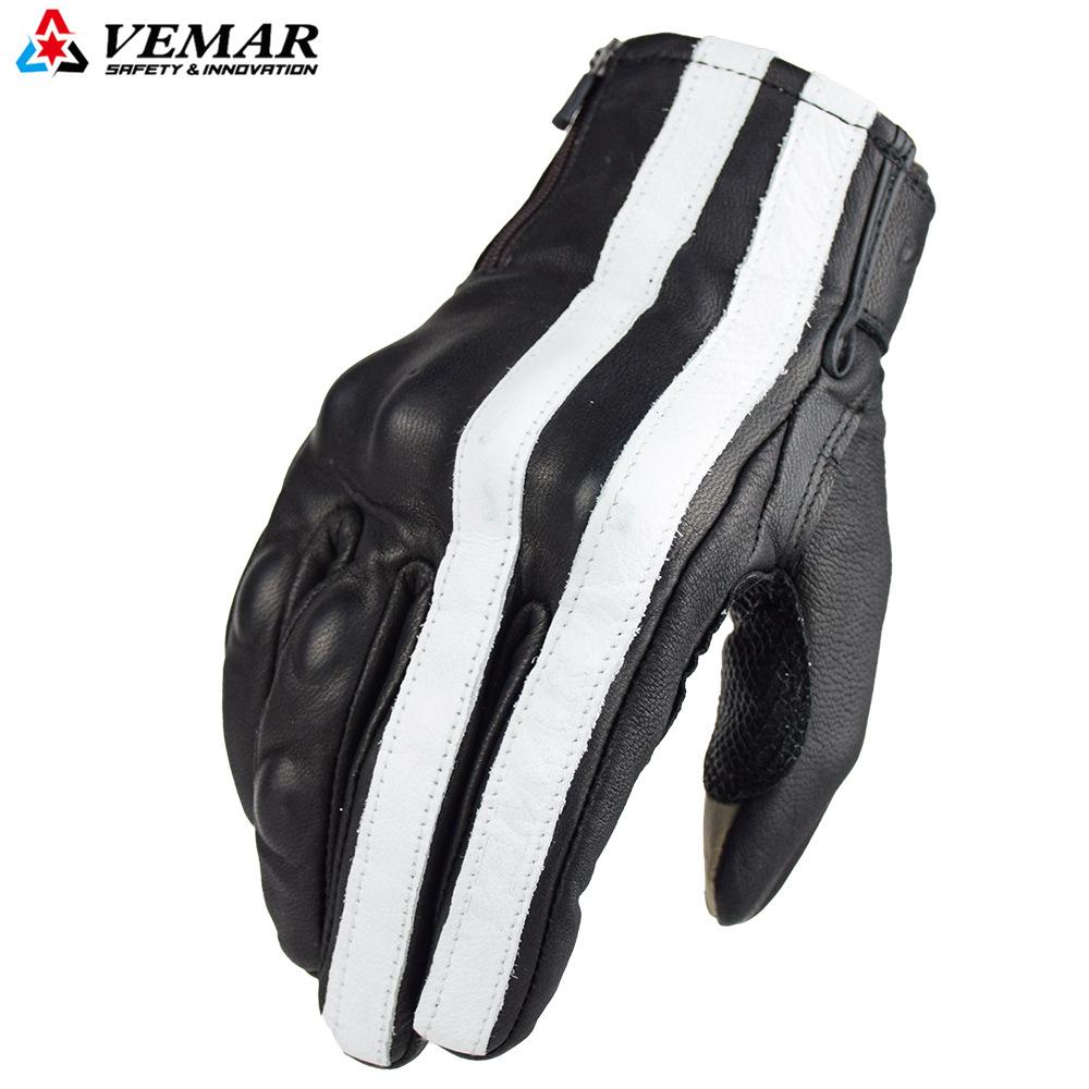 Cykling läderhandskar