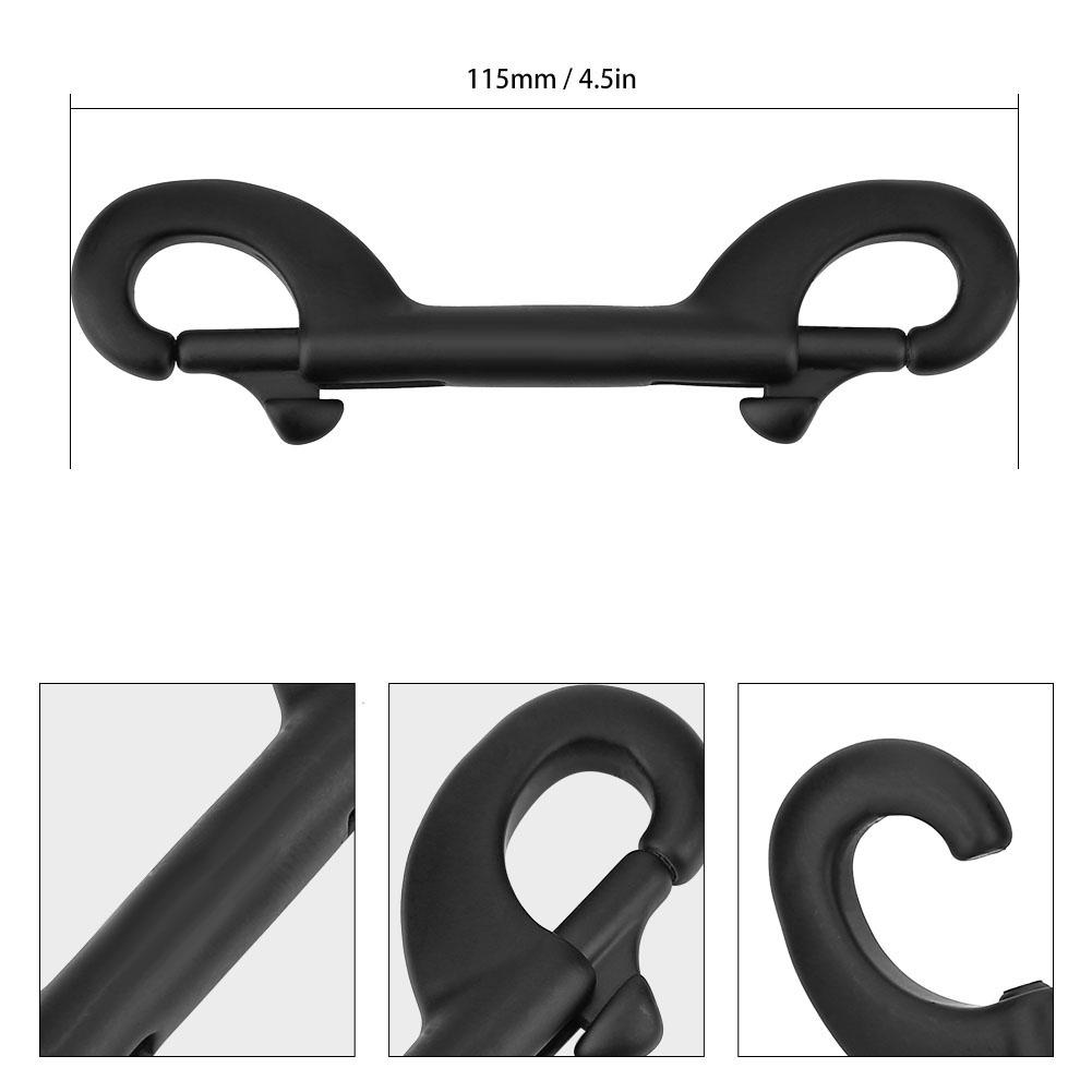 KEEP DIVING Durable Stainless Steel Double Ended Clip Hook Bolt Snap Scuba Diving Buckle(115mm)