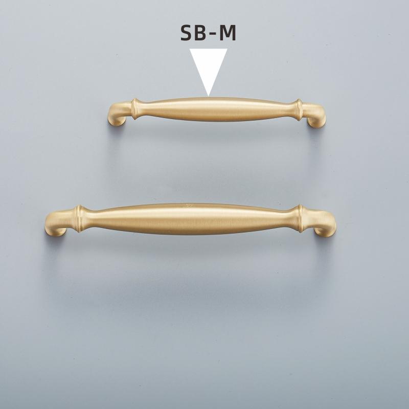 Dooroom Brass Furniture Handles Wardrobe Dresser Cupboard Shoe Box Cabinet  Drawer Pulls New Classic Pastoral European Knobs