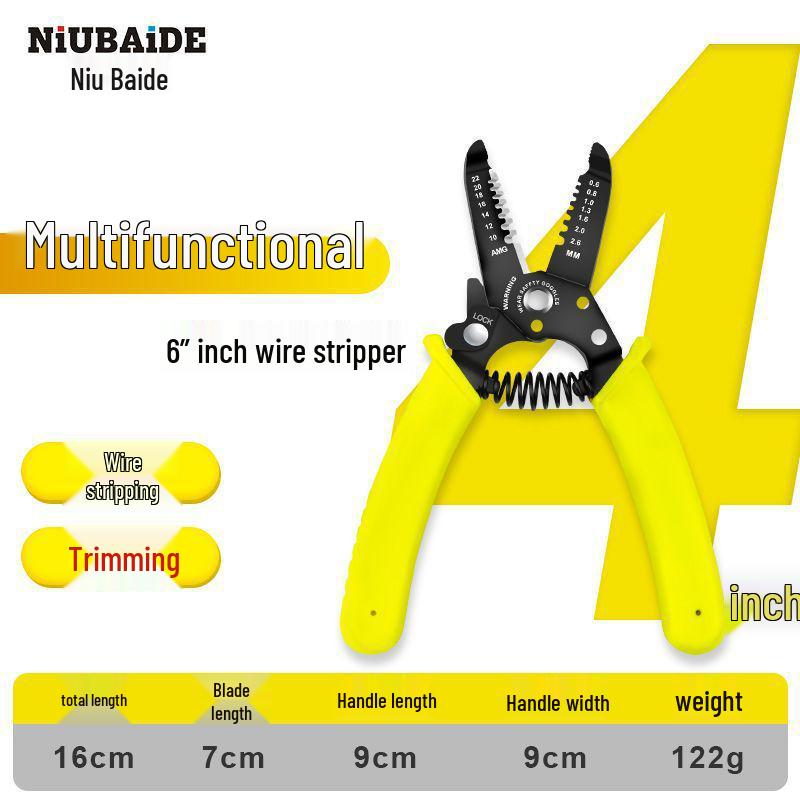 Multifunkční drátové kleště německého typu: Průmyslové, Práci šetřící, Univerzální, Kombinované a Diagonální kleště pro Elektrikáře.