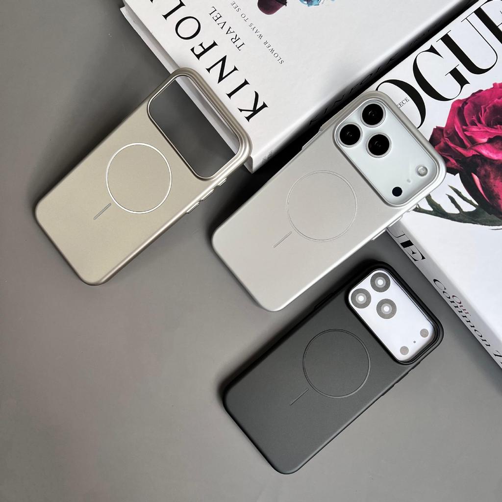iPhone 17 Pro Max Soft Magnetic Case, Second Gen, Wireless, Solid Color, Anti-Fall Protection