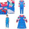 Charming Child's Play Licensed Chucky Costume For Kids Halloween Fancy Dress