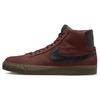 Sb Blazer Mid Oxen Brown Skateboard Shoes 864349-204
