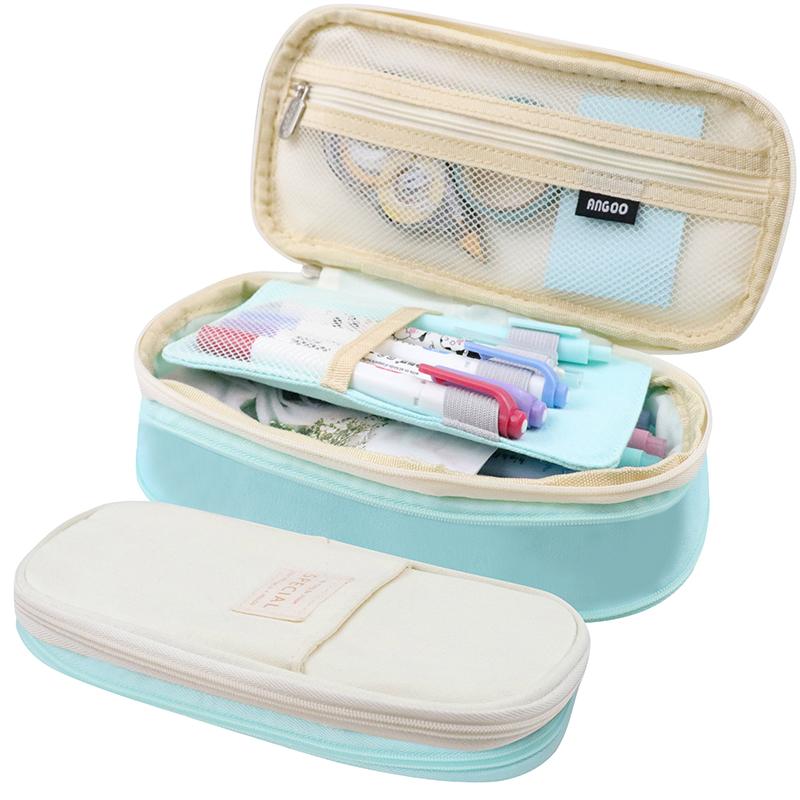 

Большой креативный пенал для милых мальчиков и девочек, Kawaii пеналы для хранения, детская сумка для ручек, коробка для канцелярских принадлежностей, школьные принадлежности