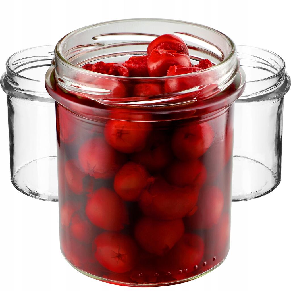 KADAX 10x Glas Glas 350ml Für Konserven Marmelade Honig Pastete Fleisch