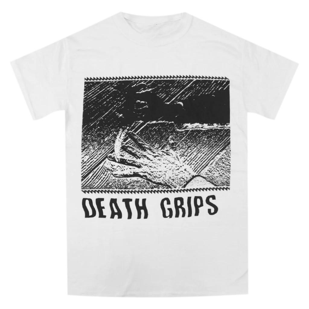 Vtg Death Grips Band Music Lover Cotton White All Size Unisex Shirt MM885 S разноцветный